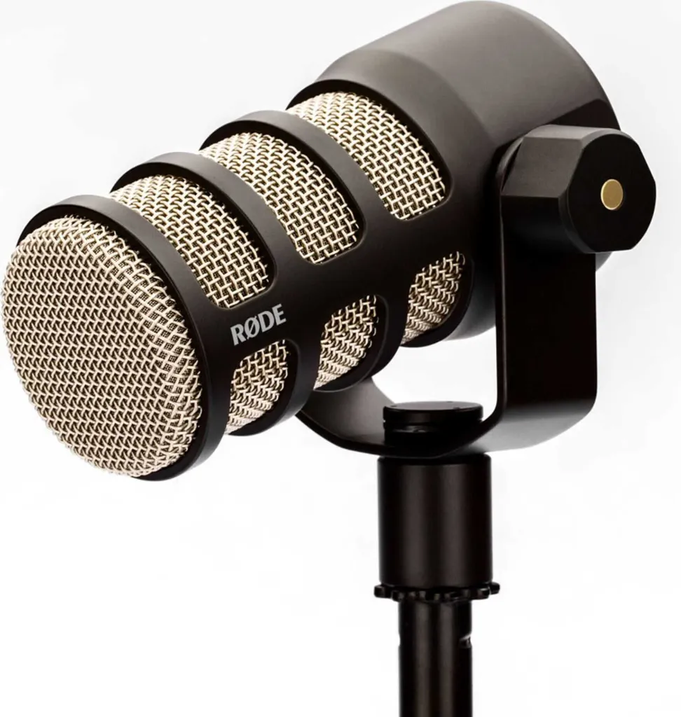 Microfono RØDE PodMic Nero per Podcast e Streaming - Audio XLR Premium - 3