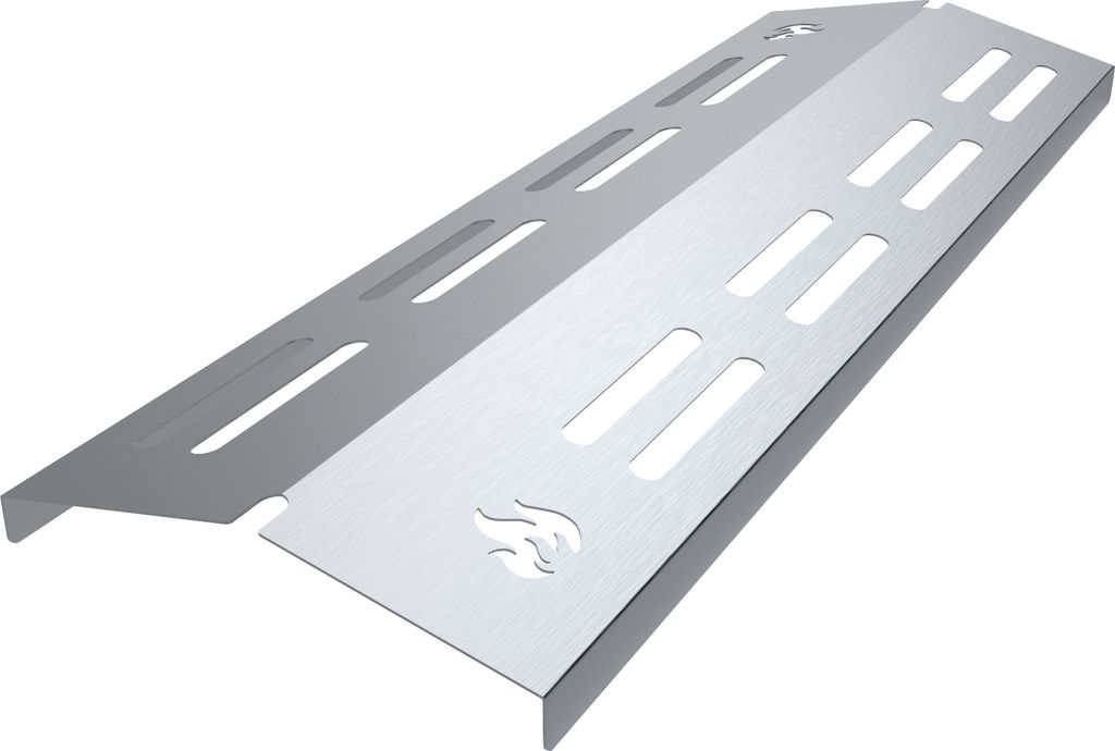 Gasgrill Edelstahl Brennerabdeckung passend für Enders Produktbild 