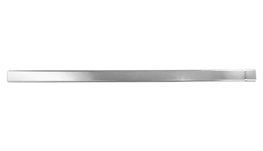 Renoplast RK65 Aluminium Fallrohr, 200cm 45x45mm Grau Rechteckig, Dachrinnen Regenrinne Dachentwässerung Blechkantprofile, Gartenhaus Carport