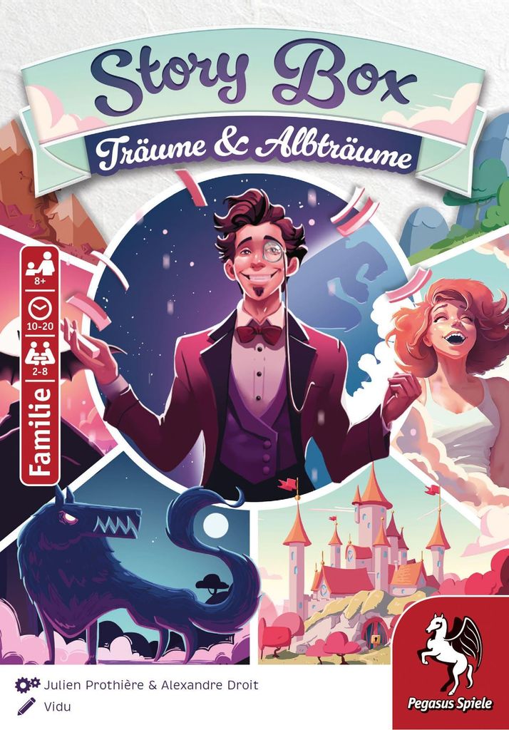 Pegasus Spiele Story Box - Träume & Albträume, Royalblau