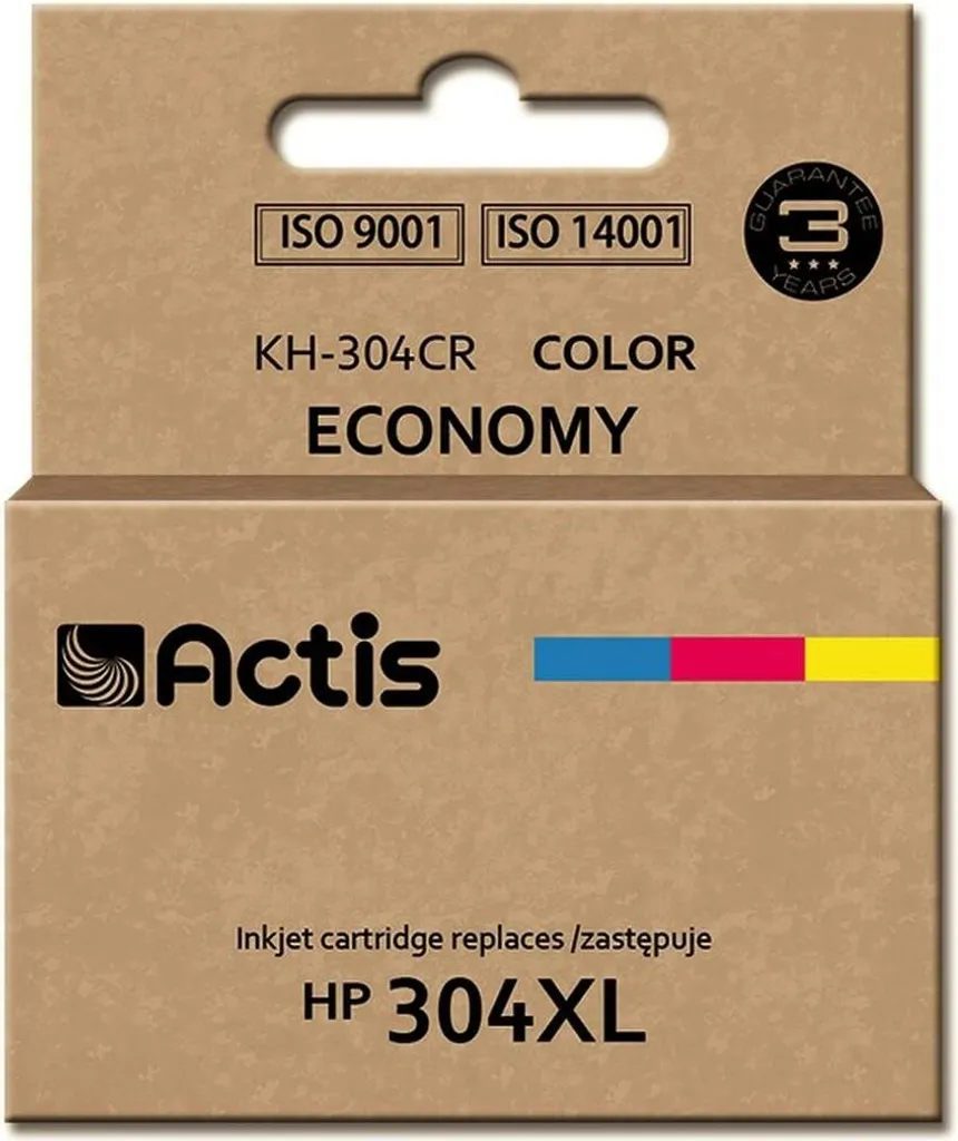 Cartouche Premium 18ml couleur Actis KH-304CR compatible HP 304XL N9K07AE