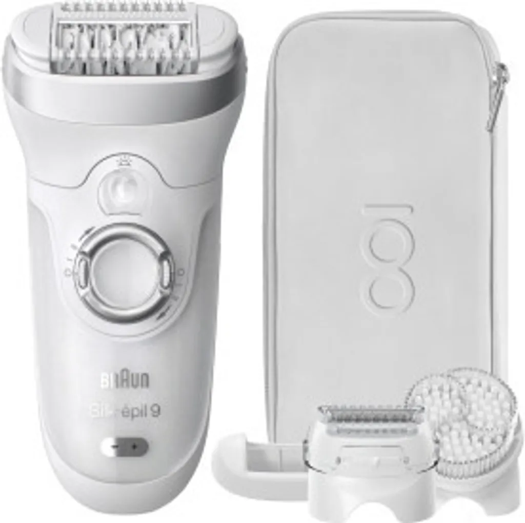 Épilateur Électrique Braun Silk-épil 9 SensoSmart sans fil étanche 100 ans