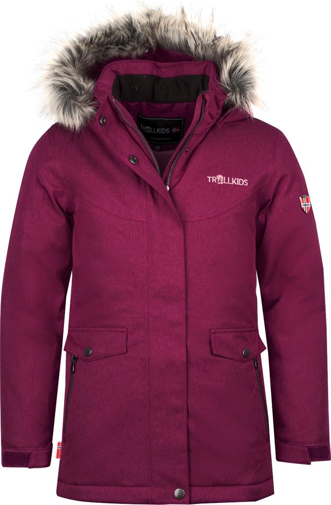 Trollkids Kinder Winterjacke Rosa 180-229 Grösse 92