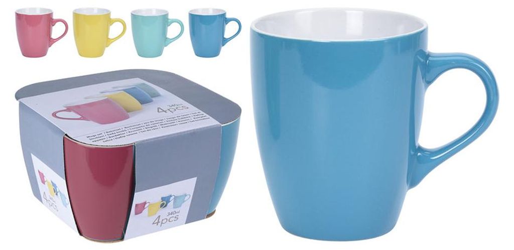 Set Tasses Café Basics Design Coloré Et Durable - Basics Image du produit 