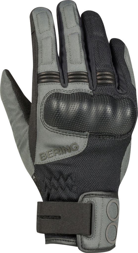 Bering Profil Damen Motorrad Handschuhe, schwarz/grau, XL