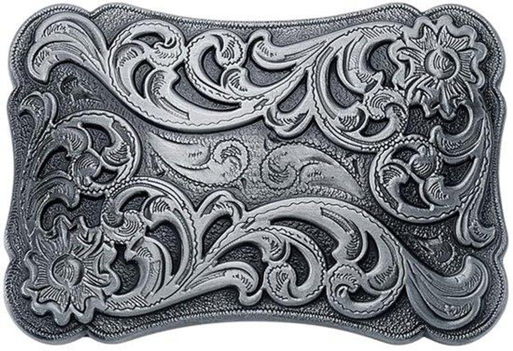 Gepolst riem, vierkante riemgesp, gegraveerde bloemgesp, leren riem, geschikt für Männer und Frauen, Jeans, Hochzeit