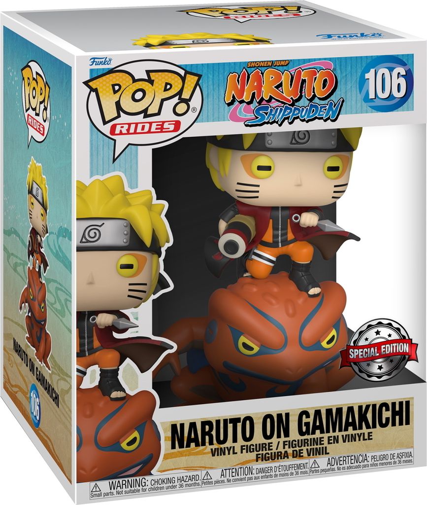 Naruto Shippuden - Naruto on Gamakichi 106 Special Edition Produktbild 