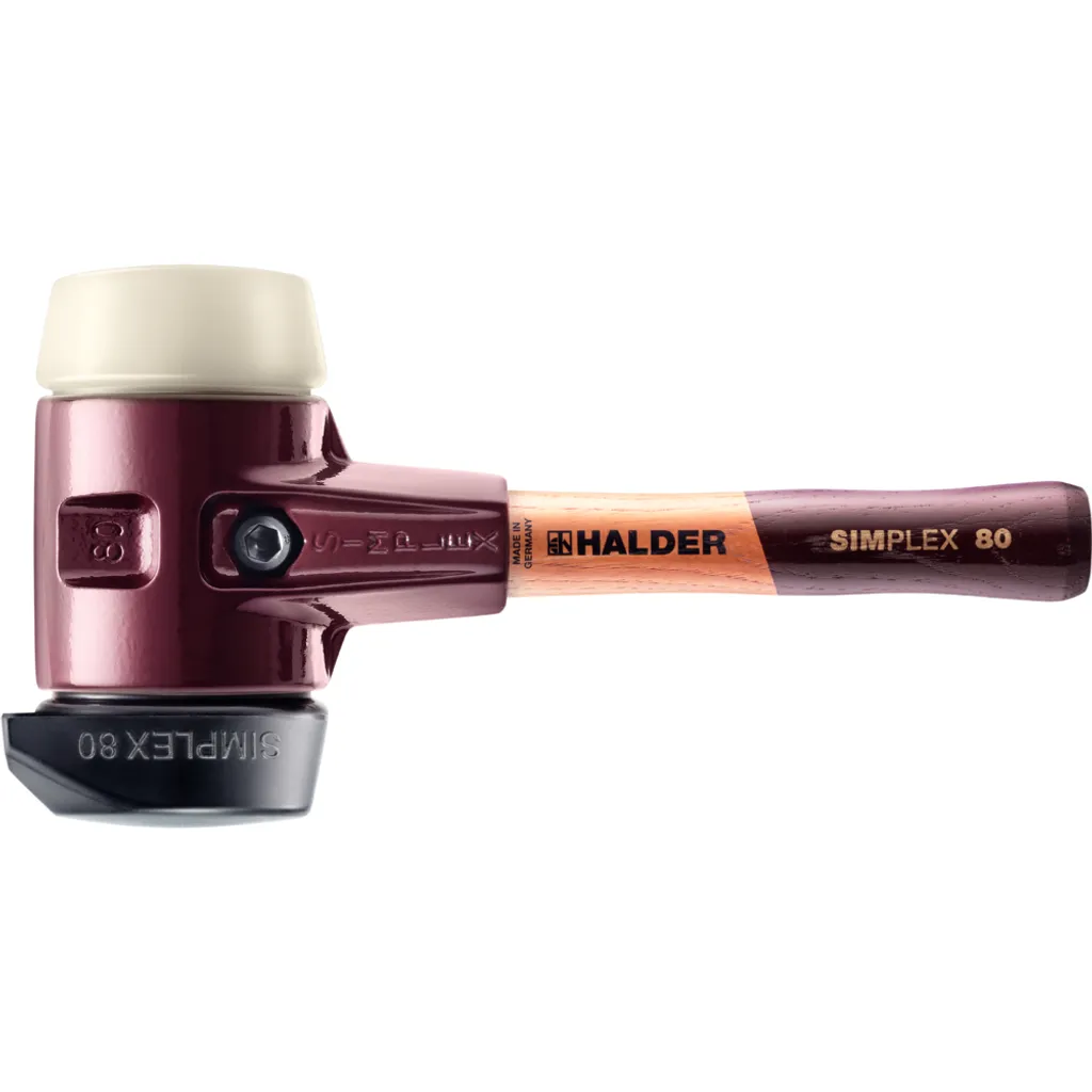 Mazzuolo SIMPLEX 80 mm | Ghisa Malleabile e Inserti Ricambiabili