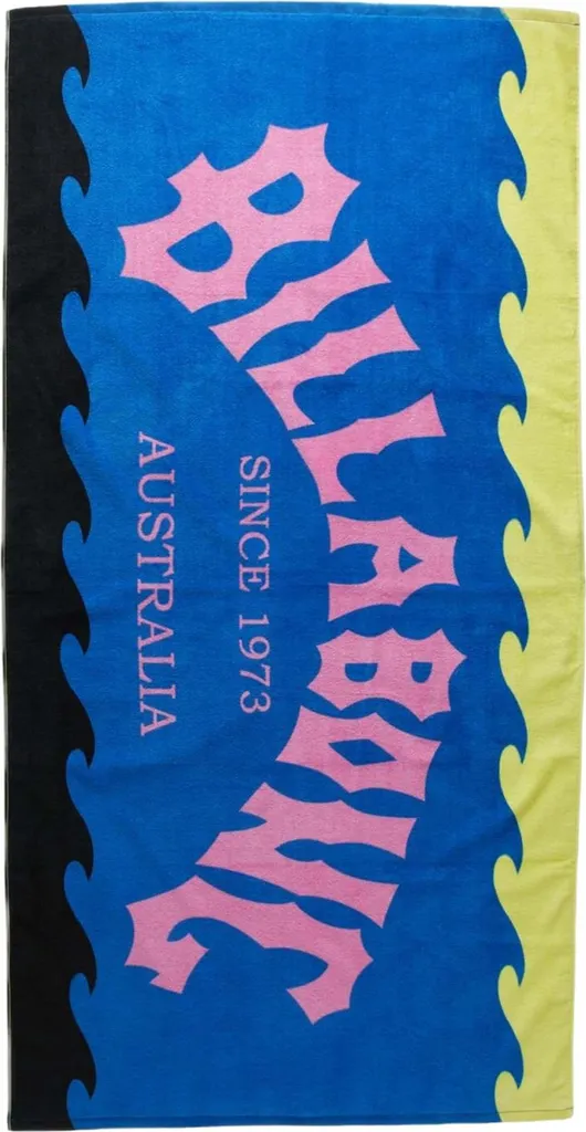 Drap de Bain Billabong ABYAA00259 Anti-Sable et Séchage Rapide 160X80 cm