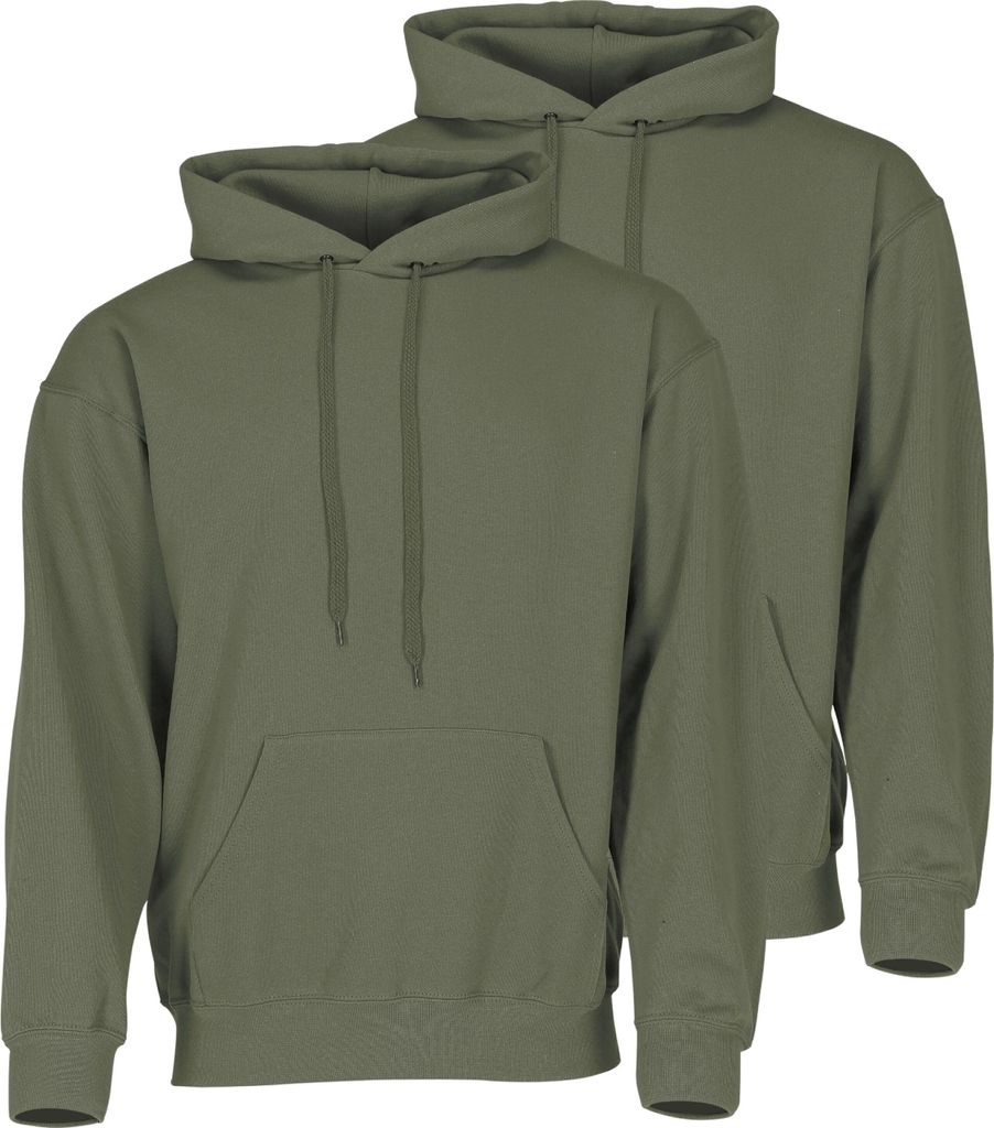 Fruit of the Loom Classic Kapuzen-Sweat Farbe: oliv Größe: S