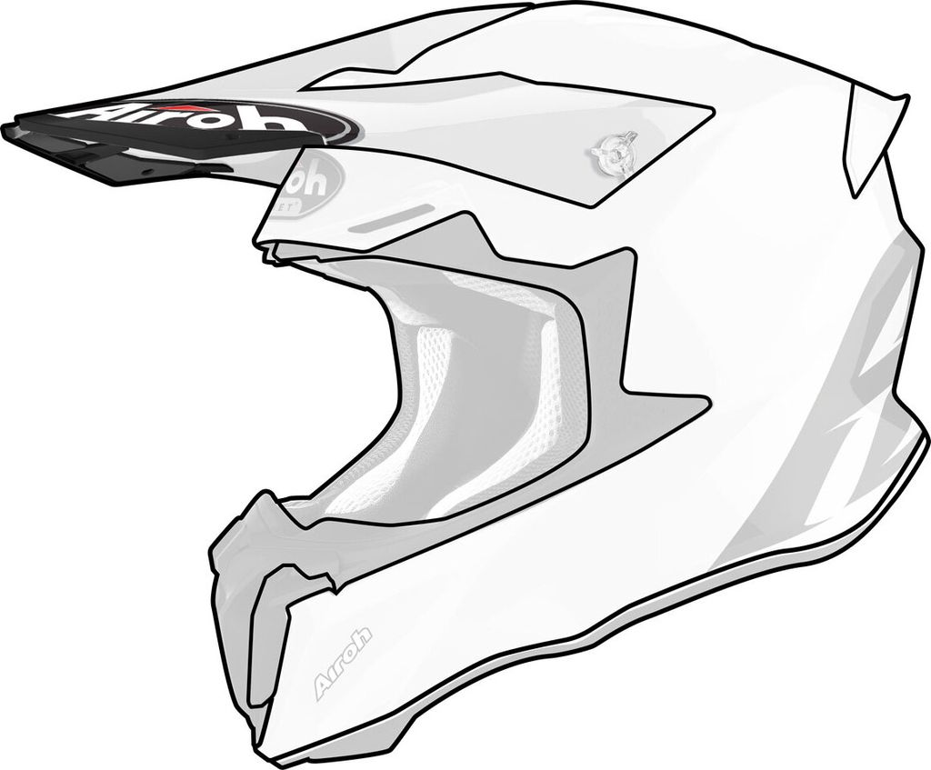 Kask Airoh Twist 2.0 jasny biały Zdjęcie produktu 
