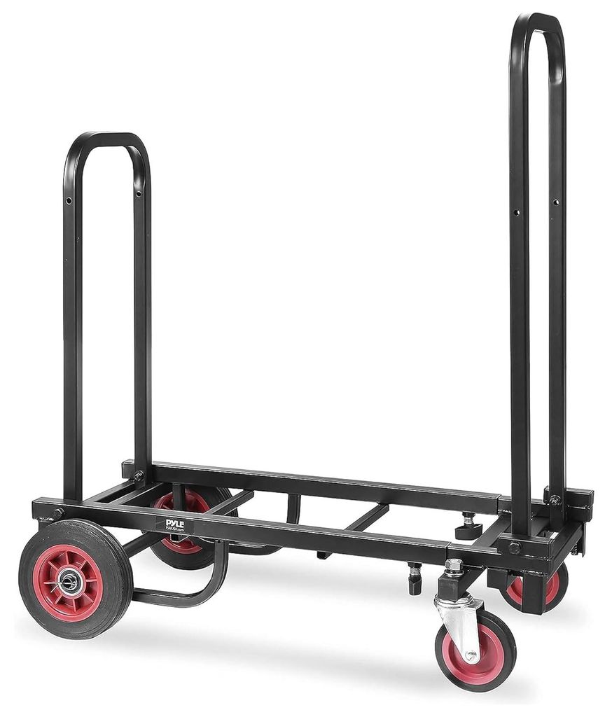 Pyle Transportwagen Klappbar, Plattformwagen mit Produktbild 