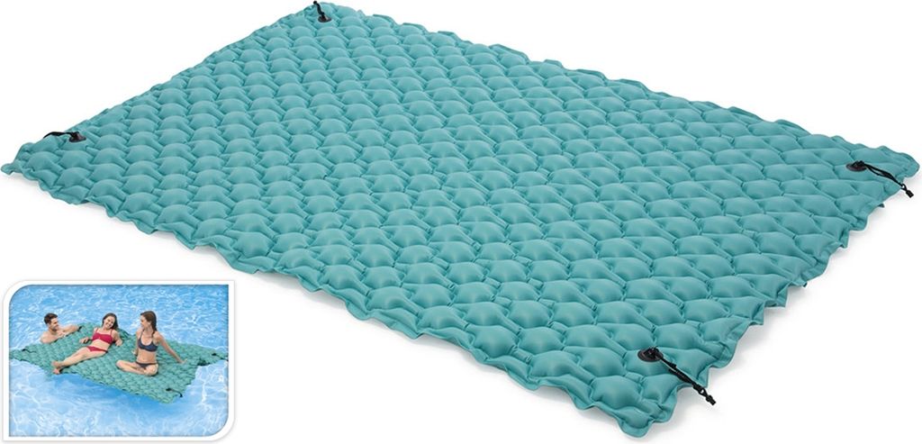 Intex 56841EU, Modrá, Plovoucí matrace, Jednobarevný, Obrázek produktu 