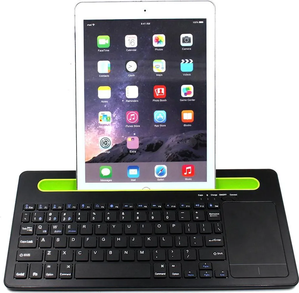 TyperCLAW BM110 Clavier Bluetooth avec Touchpad et Support Intégré