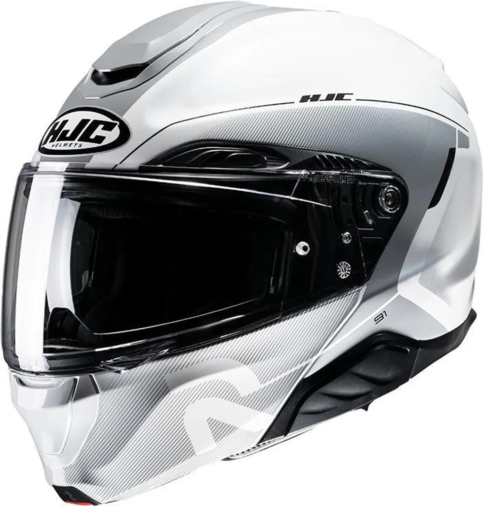 HJC RPHA 91 Combust Casque de Moto Modulable Gris 2XL - Route et Touring