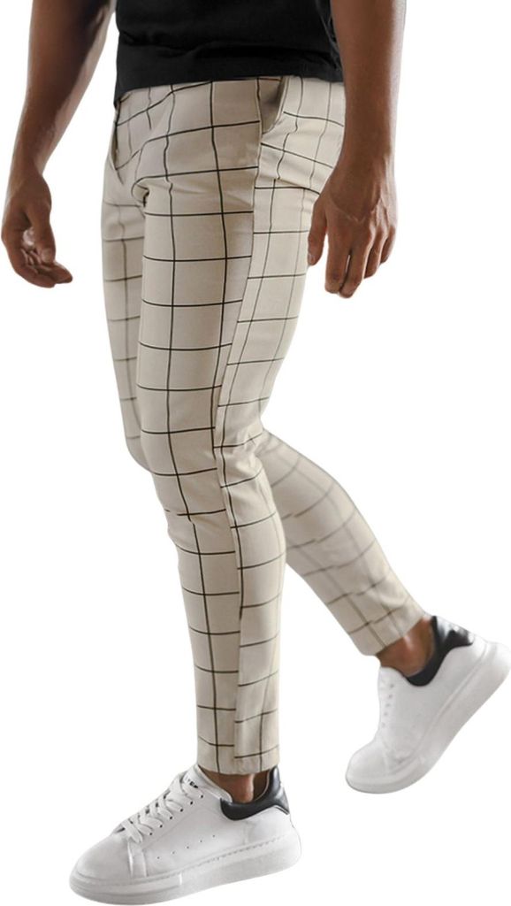Herren Chino Hose Beige OZONEE O/P4009Z Xl