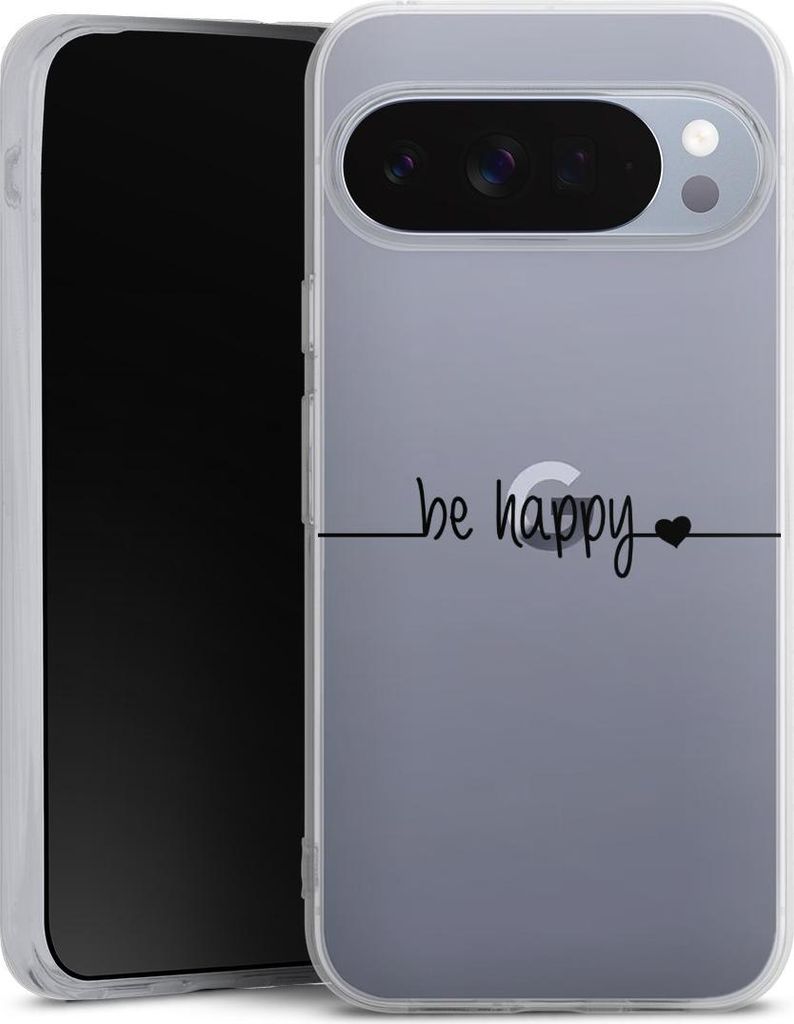 DeinDesign Handyhülle für Google Pixel 10 Pro XL Silikon Hülle Case Smartphone Schutzhülle Glück Statement Motiv ohne Hintergrund