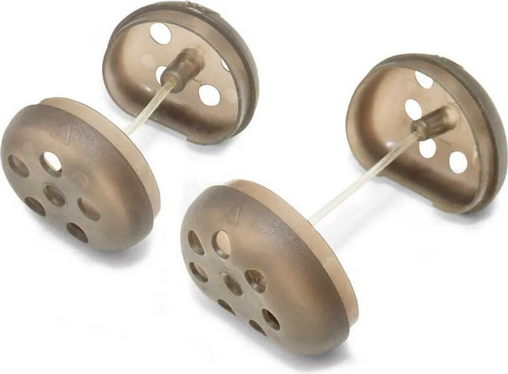 Korum Medium Combi Caps Feeder Golden - L'Eccellenza del Feeder Fishing Moderno
