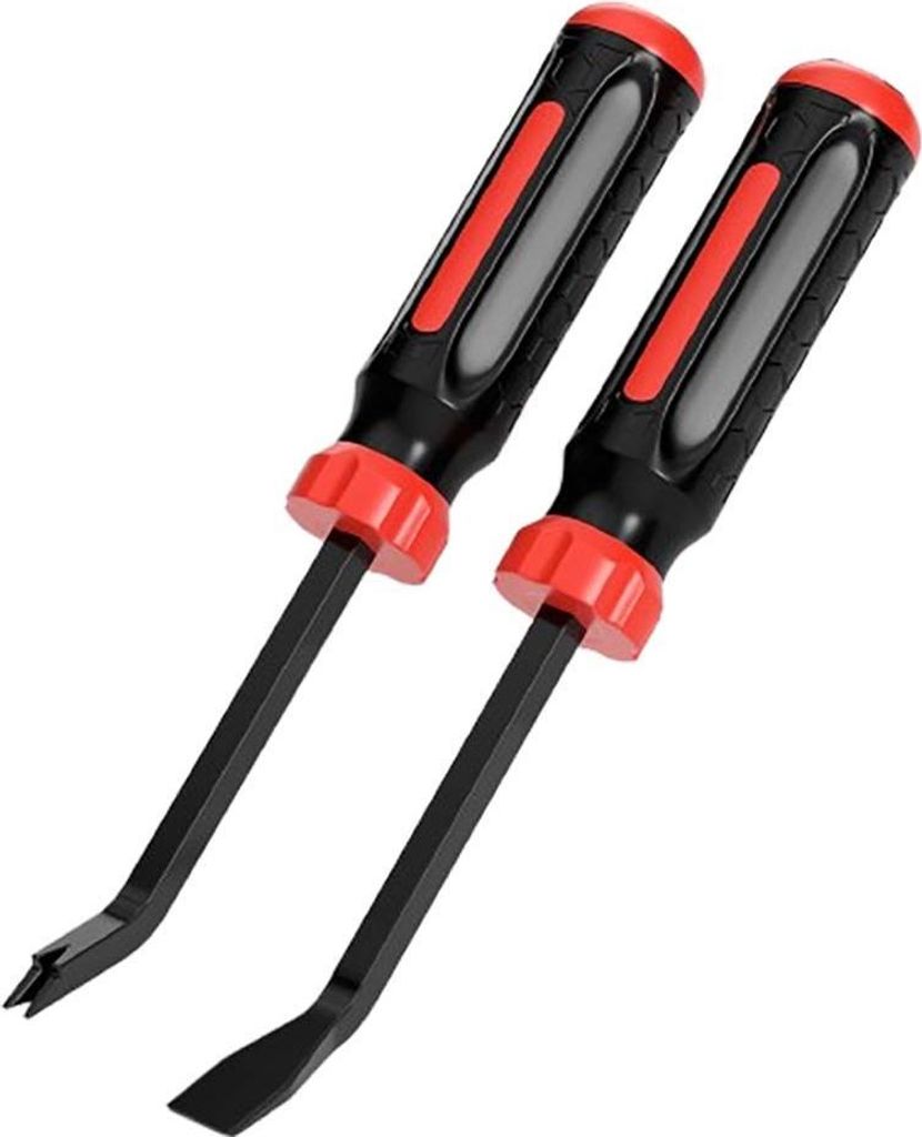 INF Multifunktionales Brecheisen und Nagelzieher Set aus Kohlenstoffstahl