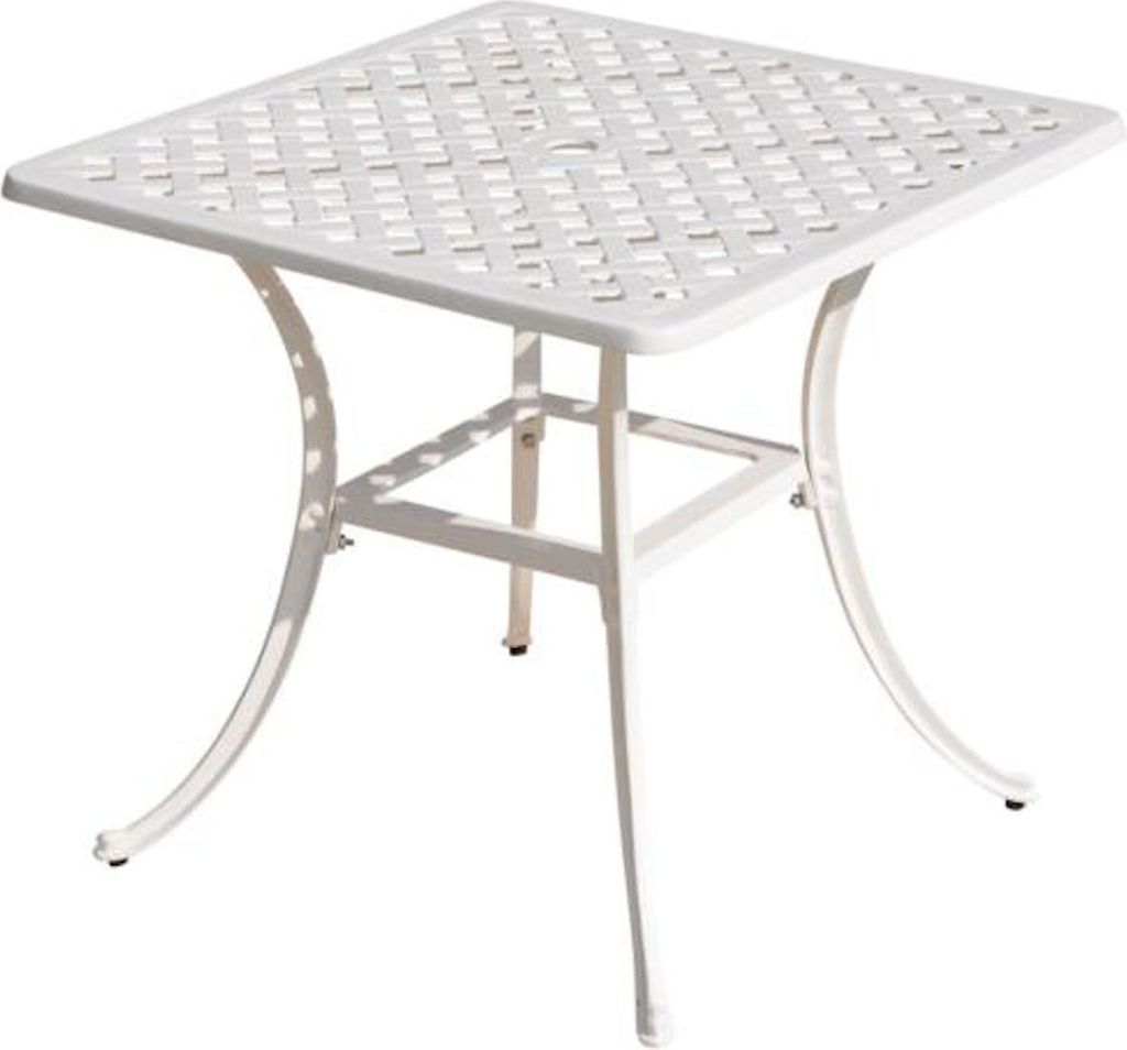 Inko Tisch Nexus 80x80 cm Weiss Produktbild 