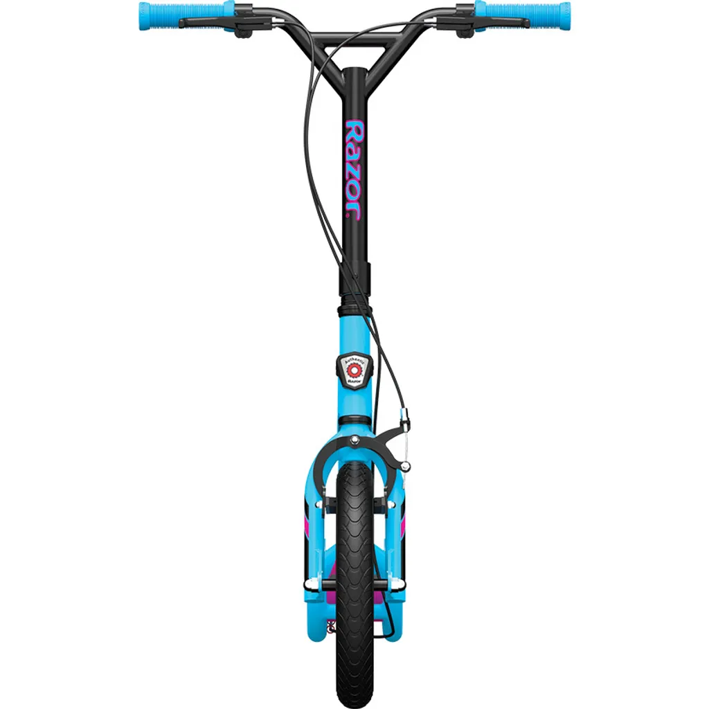Trottinette Flashback Bleu : confort des pneus 12 pouces et style