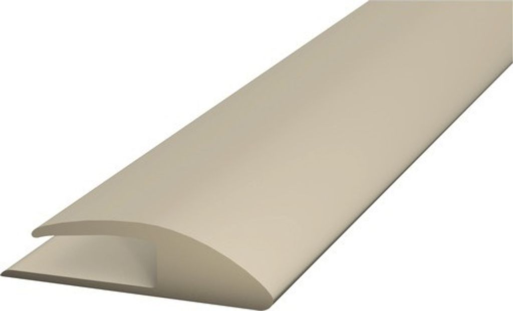Prinz Einschubprofil einseitig Weich-PVC beige Produktbild 