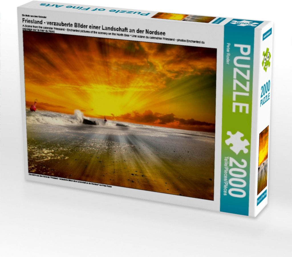 Calvendo Ein Motiv aus dem Kalender Friesland - verzauberte BIlder einer Landschaft an der Nordsee 2000 Teile Puzzle quer 900x670mm, Roder Peter; 7...