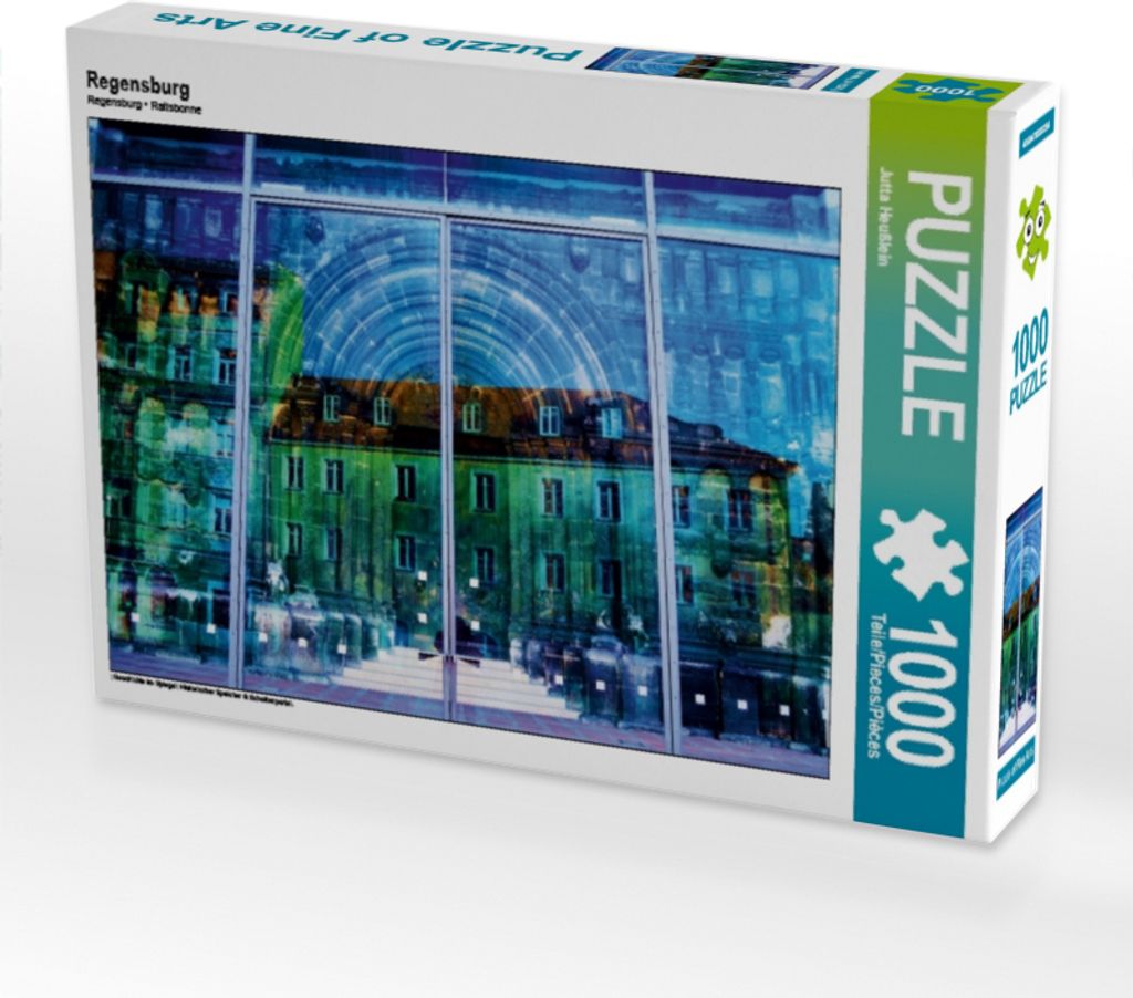 Calvendo Regensburg 1000 Teile Puzzle quer 640x480mm, Heußlein Jutta; 7414245