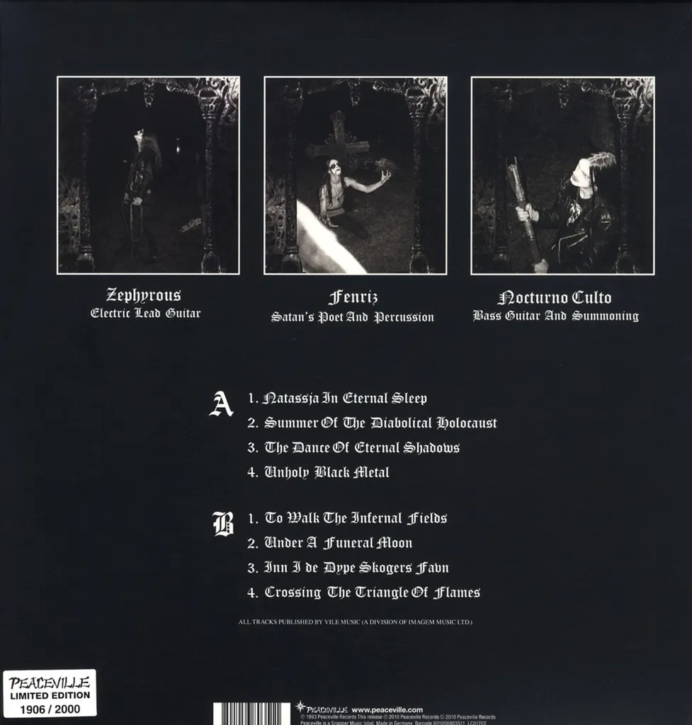 Vinyle Under A Funeral Moon 180g Edition Limitée : Sortez du Streaming - 3