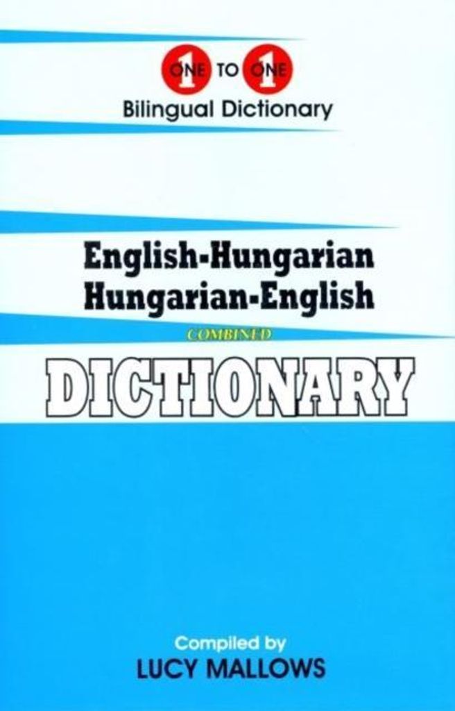 English Hungarian Dictionary – Lingua: Inglese