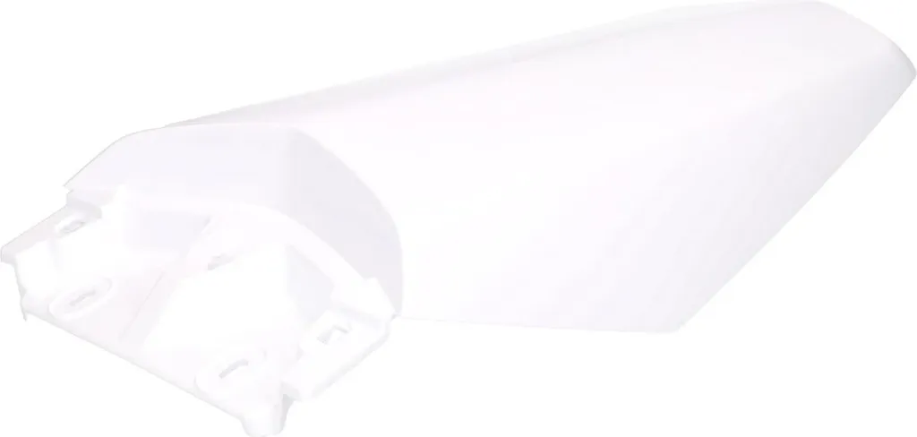 Garde-boue arrière blanc pour mécaboite Derbi Senda - Carénage plastique