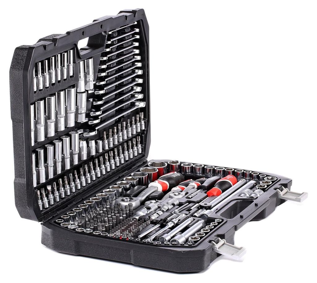YATO YT-38841 1/4   3/8   1/2  Steckschlüssel-Set Produktbild 