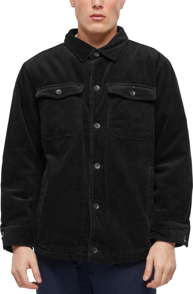 Brandit Corduroy Outdoorjacke, Schwarz Größe 5XL Produktbild 