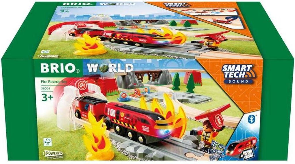 Smart Tech Sound Feuerwehreinsatz-Rettungs-Set BRIO Produktbild 