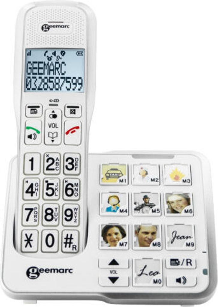 Geemarc AMPLIDECT 595 PHOTO Schnurloses Seniorentelefon Obrázek produktu 