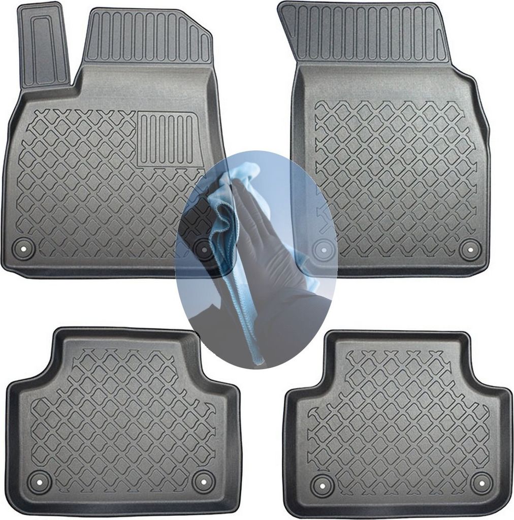 Z518323 TPE-Gummifußmatten kompatibel mit  Audi Q7 e-tron Produktbild 