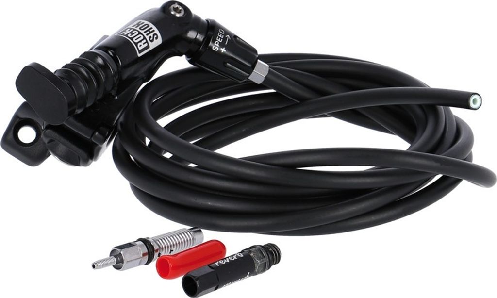 RockShox Remote Control Kit Reverb MMX/A2 links Reverb, Hebel, Leitung 2000mm+Bef.Kit, schwarz (1 Set)