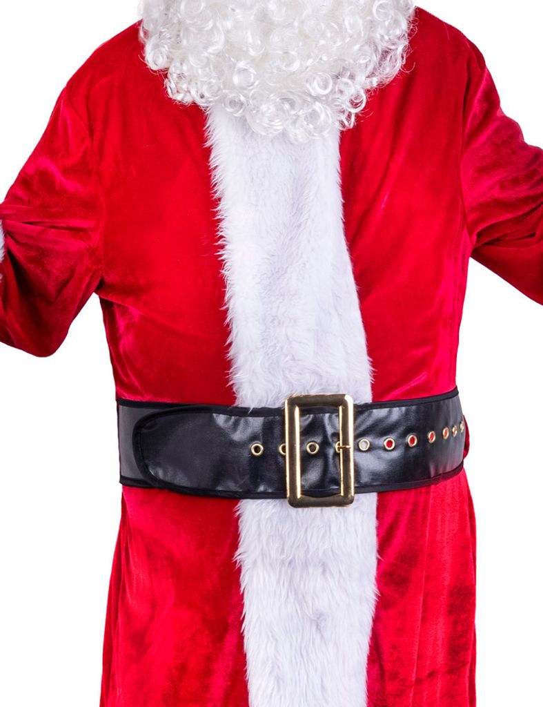 Nikolaus Weihnachtsmann Kostüm Set 3-tlg. | Rot Weiß Produktbild 3