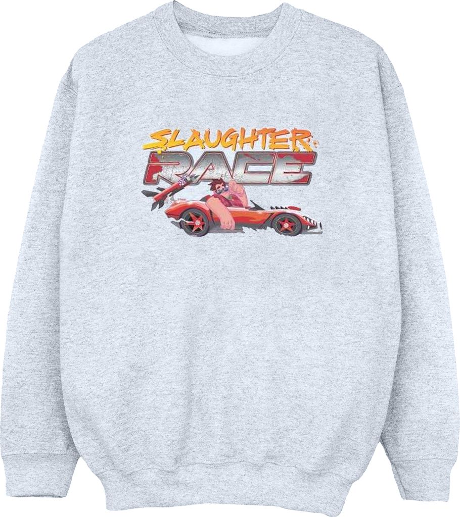 Disney - "Wreck It Ralph Slaughter" Sweatshirt für Damen BI43075 (M) (Grau)