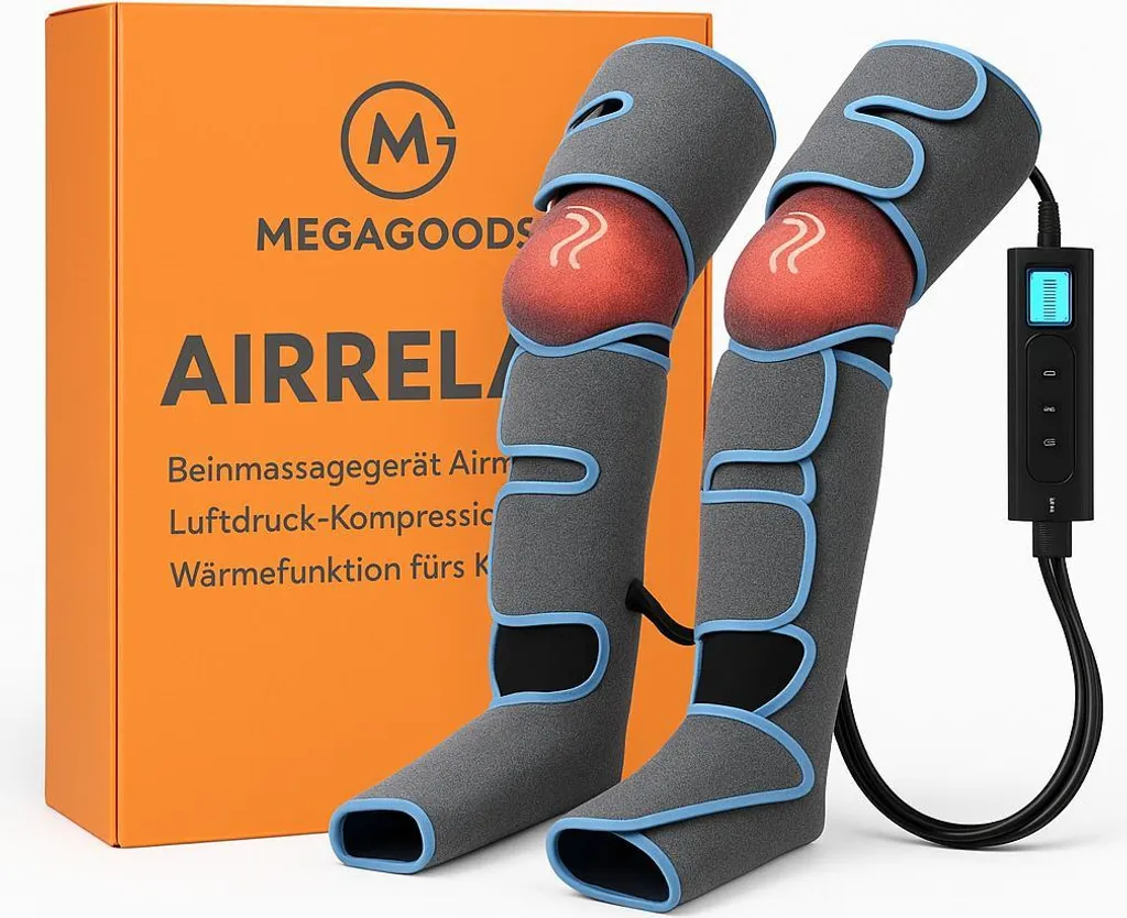 Soulager les jambes lourdes avec l'appareil de compression Airmassage
