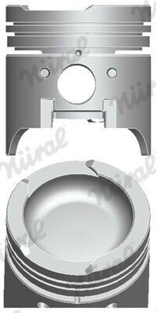 NÜRAL 87-780600-10 Kolben