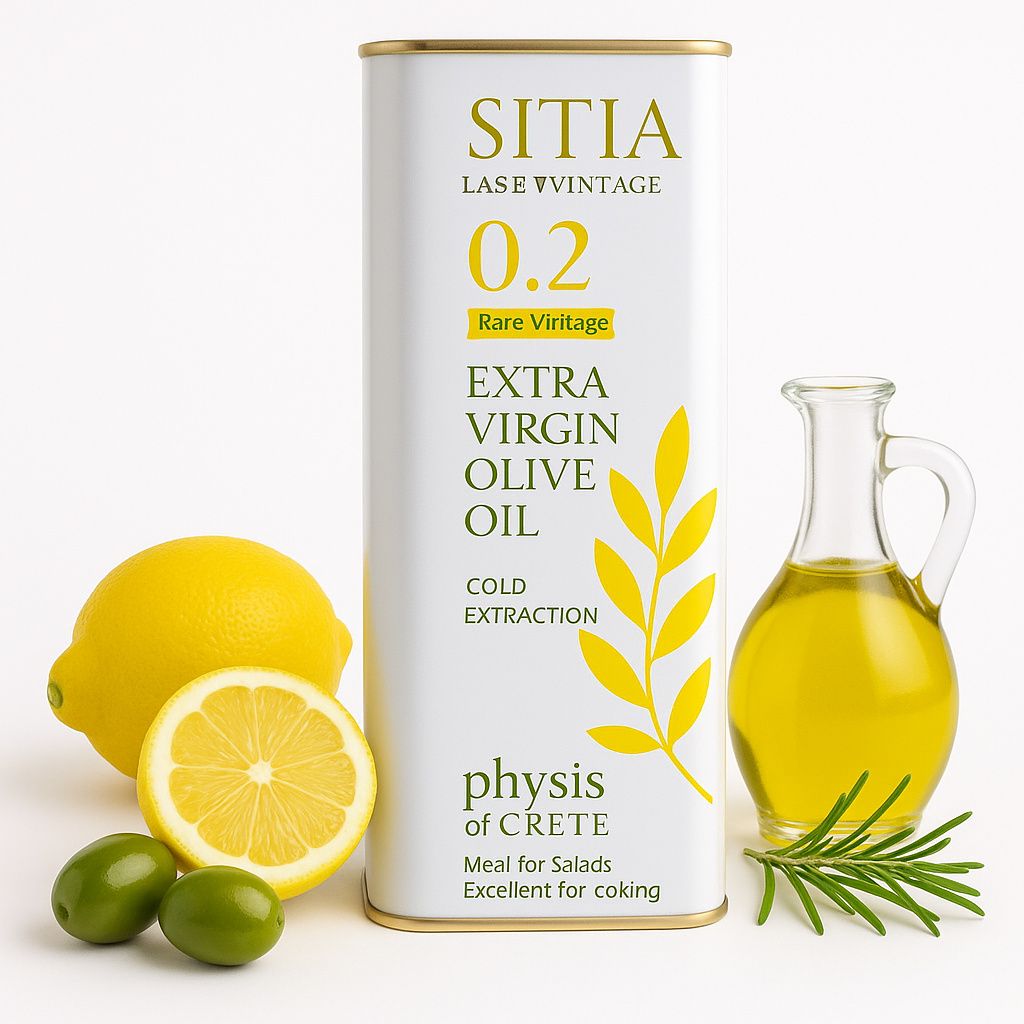 Physis of Crete Olivenöl Extra Virgin SITIA P.D.O. 500 ml aus Kreta