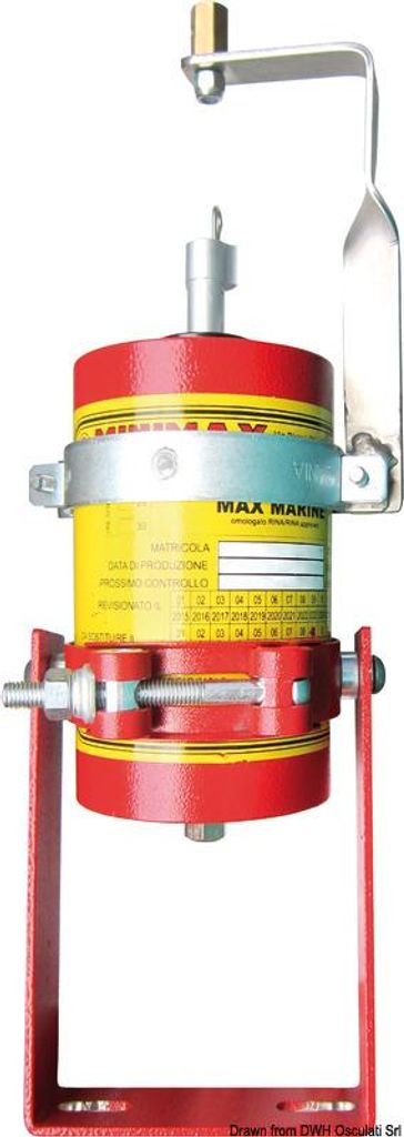 Max Marine 10 Aerosol-Feuerlöschsystem - Osculati 31.601.00 Produktbild 