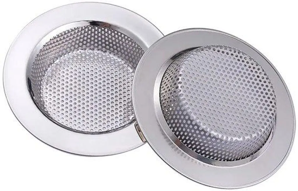 Passoire d'évier en inox 7,5 cm haute résistance avec design anti-bouchage
