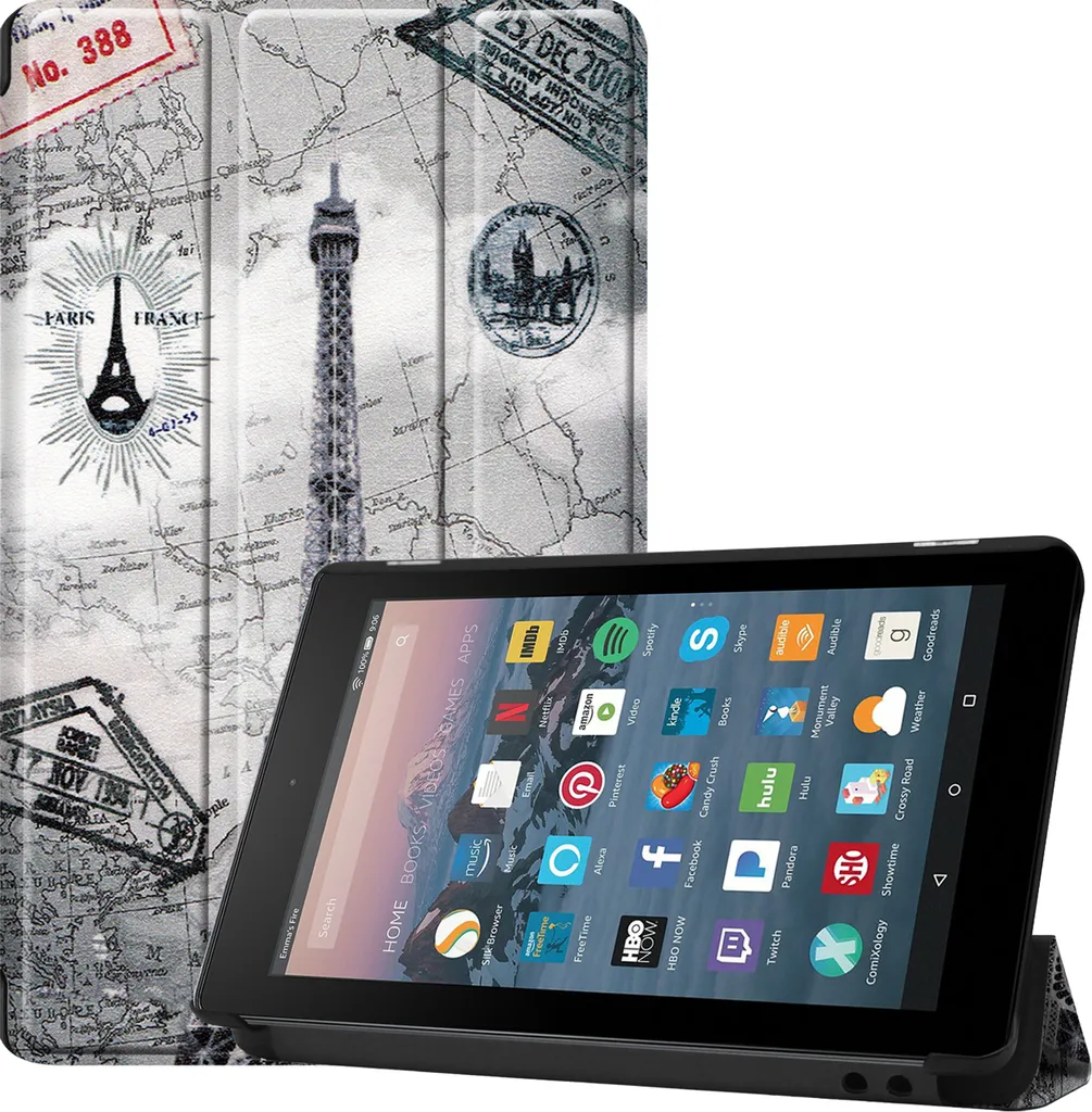 Custodia Protettiva Kindle Fire 7 - Ideale per Casa e Viaggi