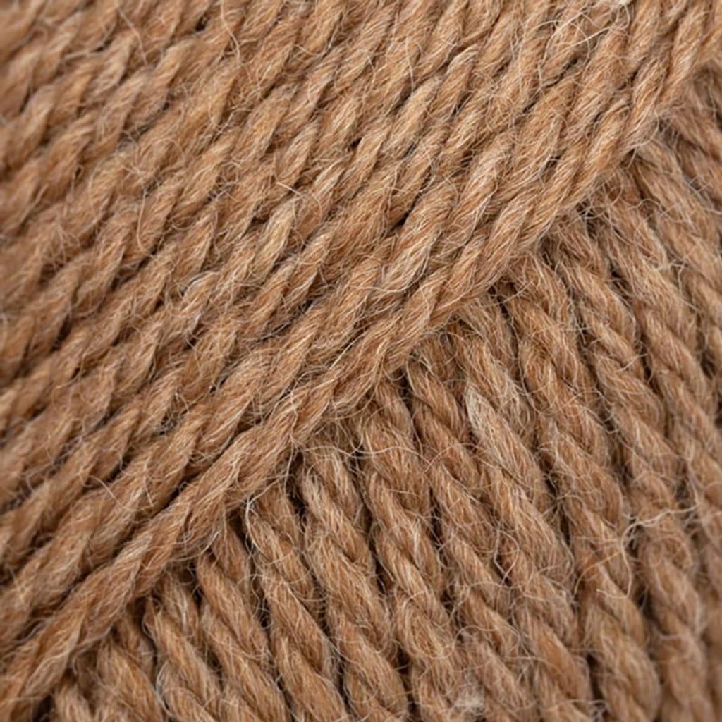 Drops Alaska Wolle 76 Mandel-Mix, 100% reine Wolle, ideal Produktbild 