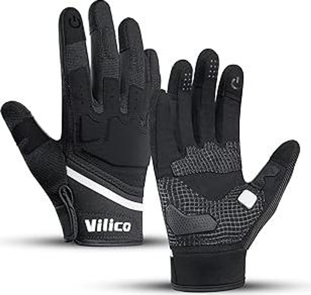 Motorradhandschuhe Sommer, Motorrad Handschuhe Herr Damen Touchscreen, Taktische Handschuhe für Airsoft Motocross Fahrrad