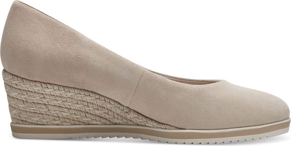 Tamaris Damen Pumps Leder Keilabsatz Bastoptik 1-22303-42, Produktbild 6