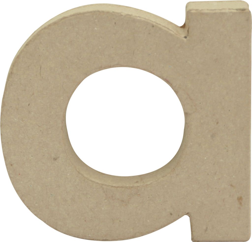 décopatch 3D-Buchstabe "g" Pappmaché 85 x 120 mm