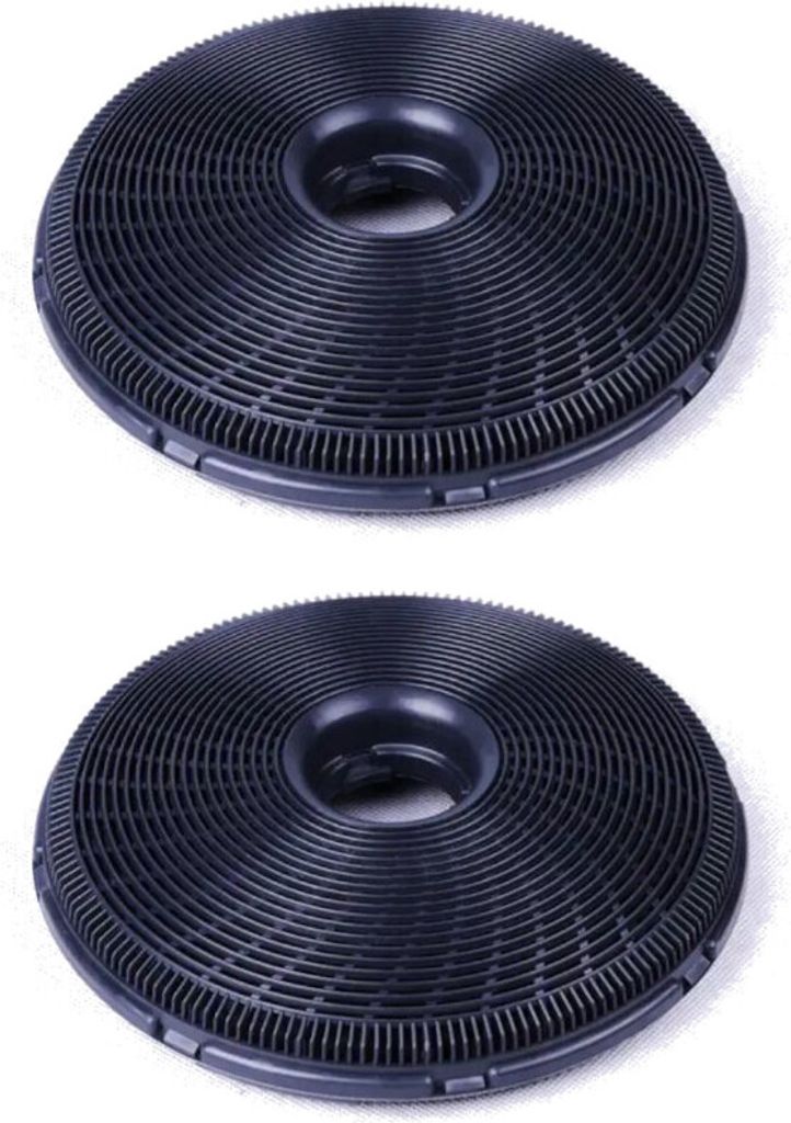 2x Trade-Shop Aktivkohlefilter Ø190mm ersetzt Juno Zanker Zanussi 50294785006 5025433200/5 5027181500/8 5027181600/6 5028838400/6 5029091400/6